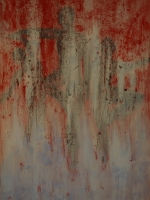 "Dancers Arising" from "Renga'" with poet Connee Pike; also from "Renga/Dance," one of the sub-series of the Jungian shadow-inspired series, "Inner/Outer;" acrylic on wood panel, 18" by 13-1/2" "Dancers Arising" from "Renga'" with poet Connee Pike; also from "Renga/Dance," one of the sub-series of the Jungian shadow-inspired series, "Inner/Outer;" acrylic on wood panel, 18" by 13-1/2"