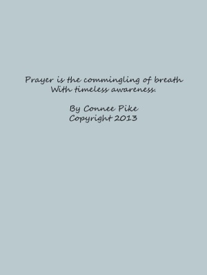 Poem by Connee Pike